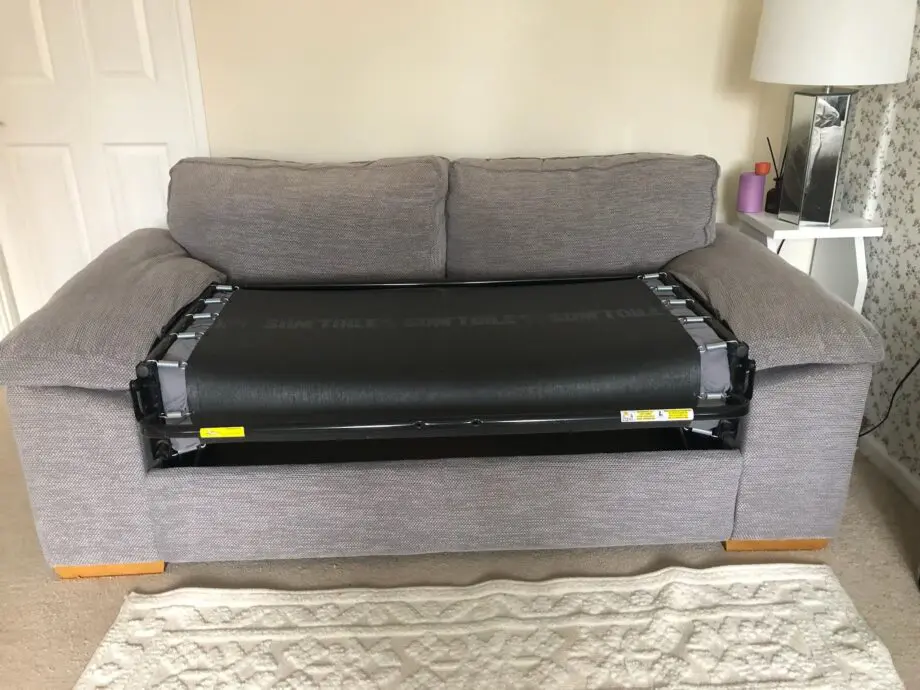 2 seater sofa bed in excellent condition from Oak Furniture Land