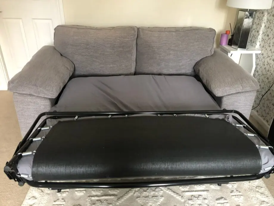 2 seater sofa bed in excellent condition from Oak Furniture Land