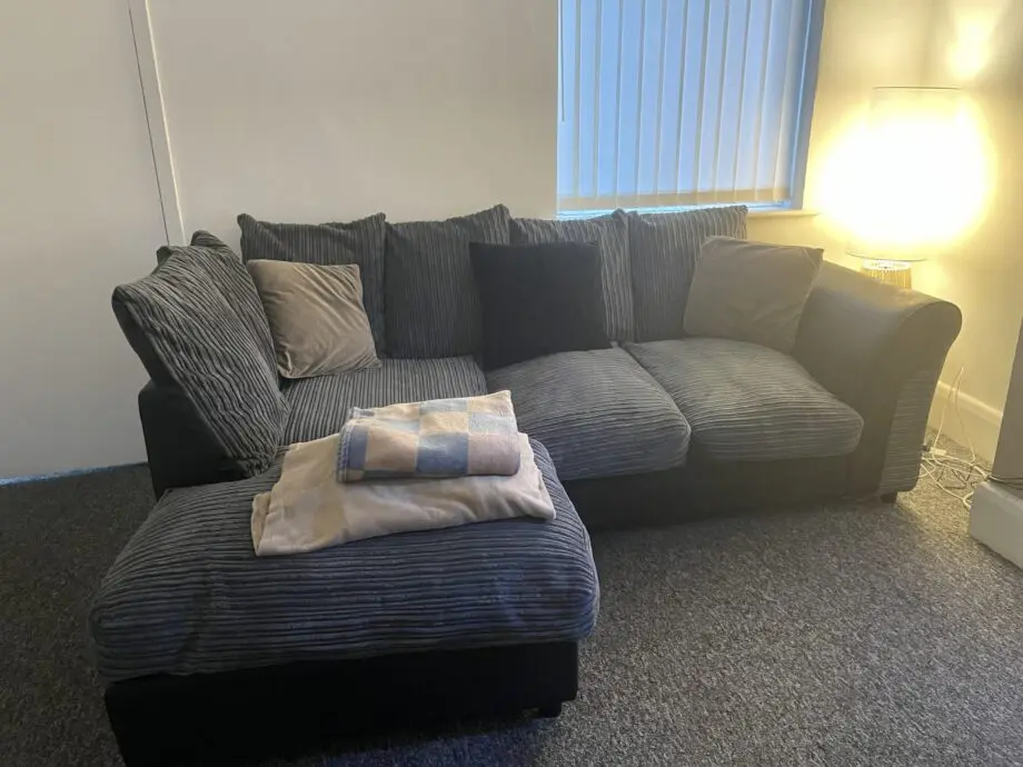 Left side corner sofa