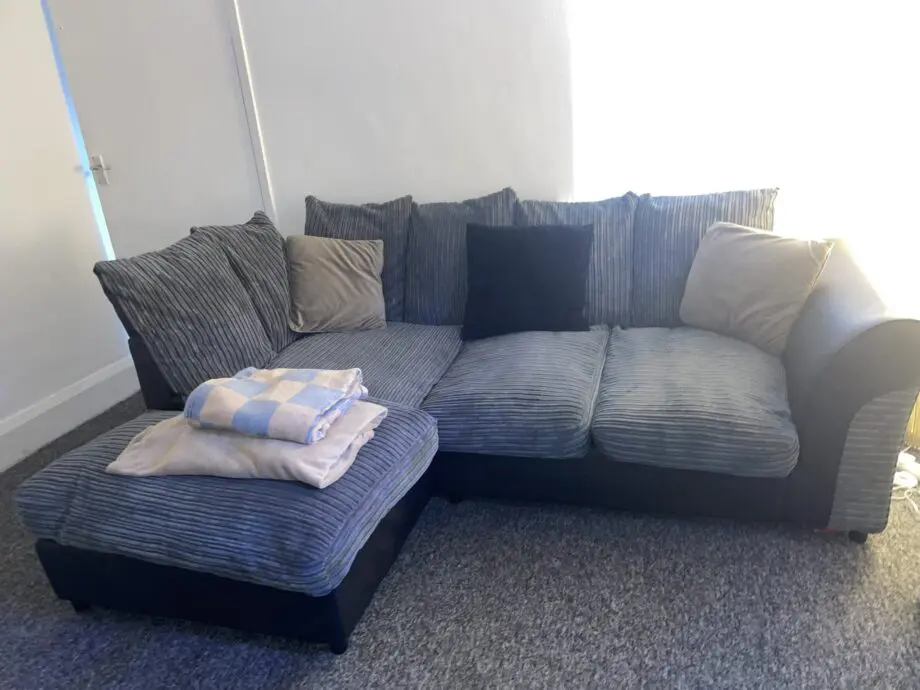 Left side corner sofa