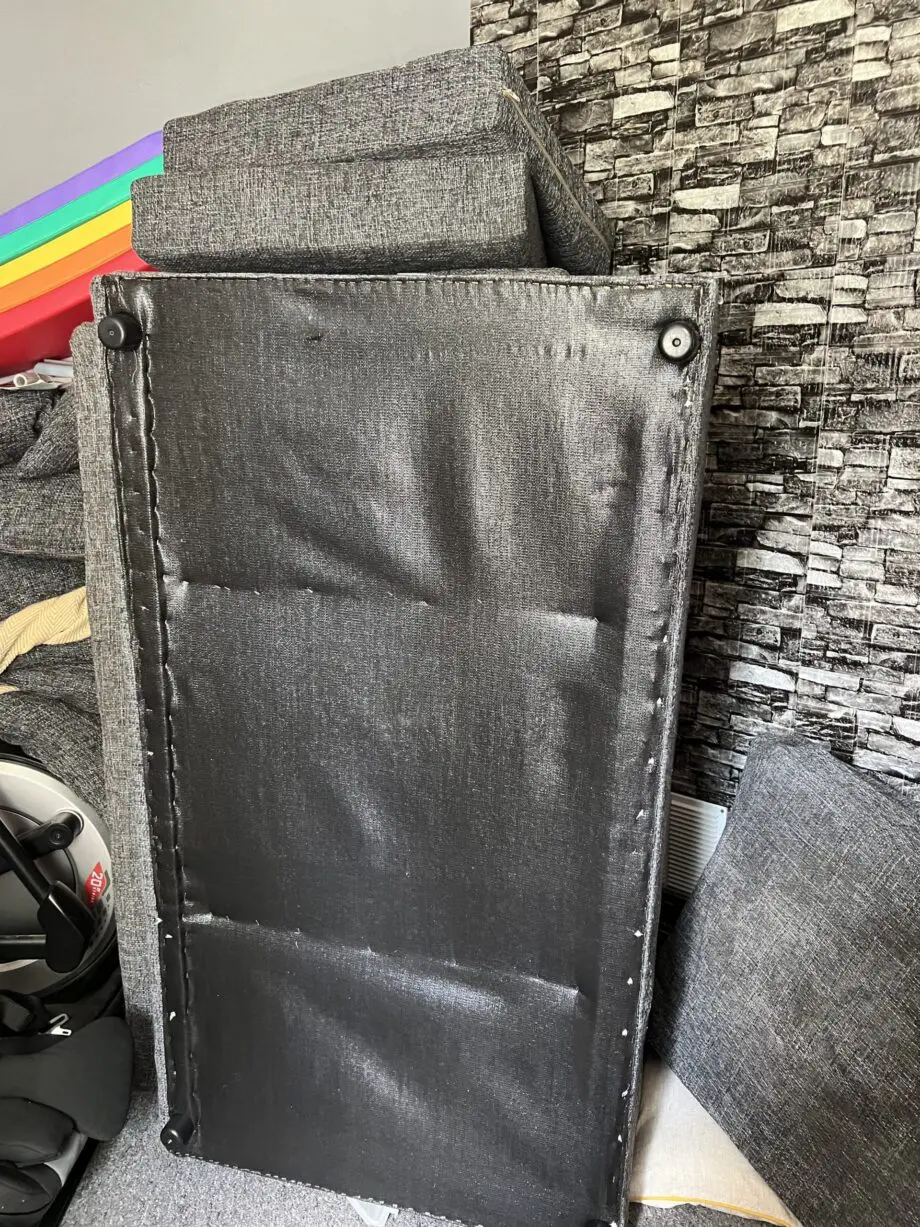 Grey corner sofa 5 seater
