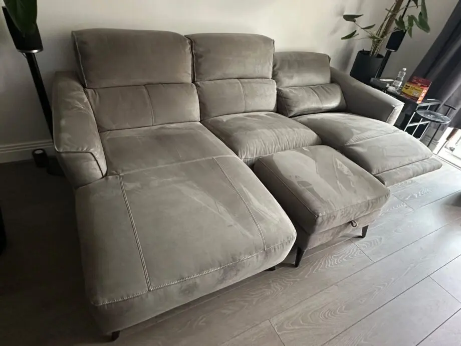 Sofology Dakota 3 Seater Power Recliner with Matching Footstool