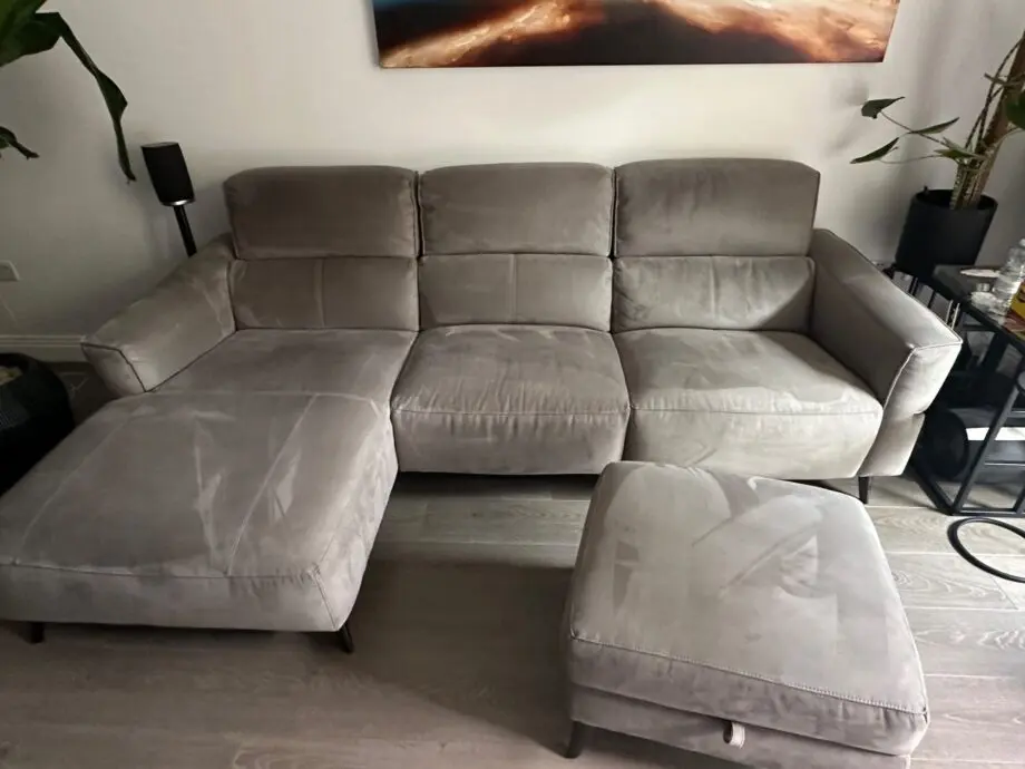 Sofology Dakota 3 Seater Power Recliner with Matching Footstool