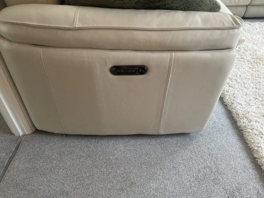 DFS Ivory 2 & 3 Seater Power Recliners