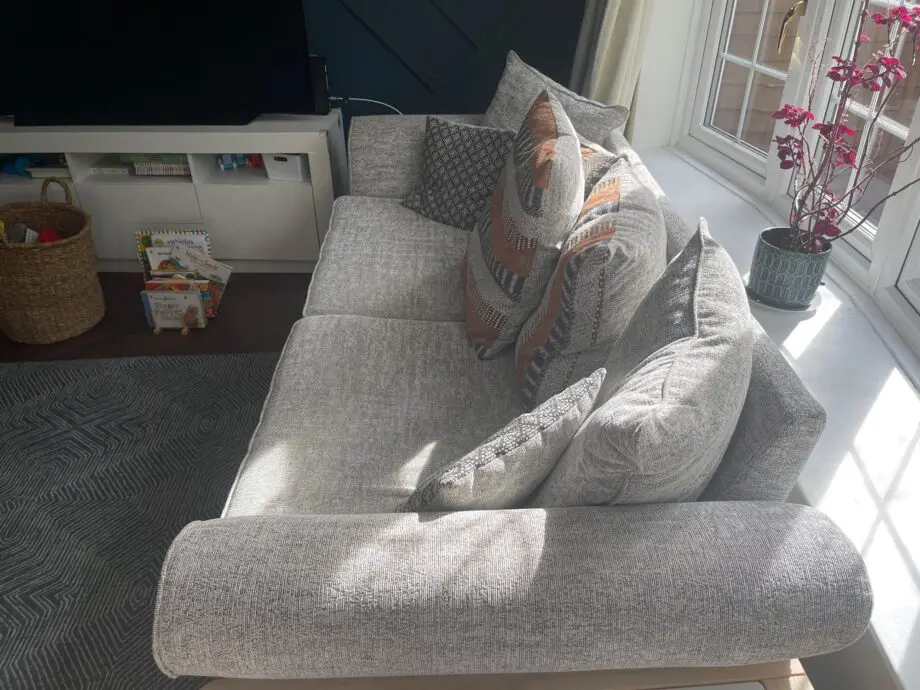 SCS Grey 3 Seater + Corner and Chair Set