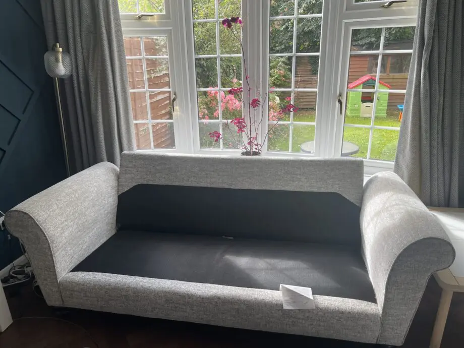 SCS Grey 3 Seater + Corner and Chair Set