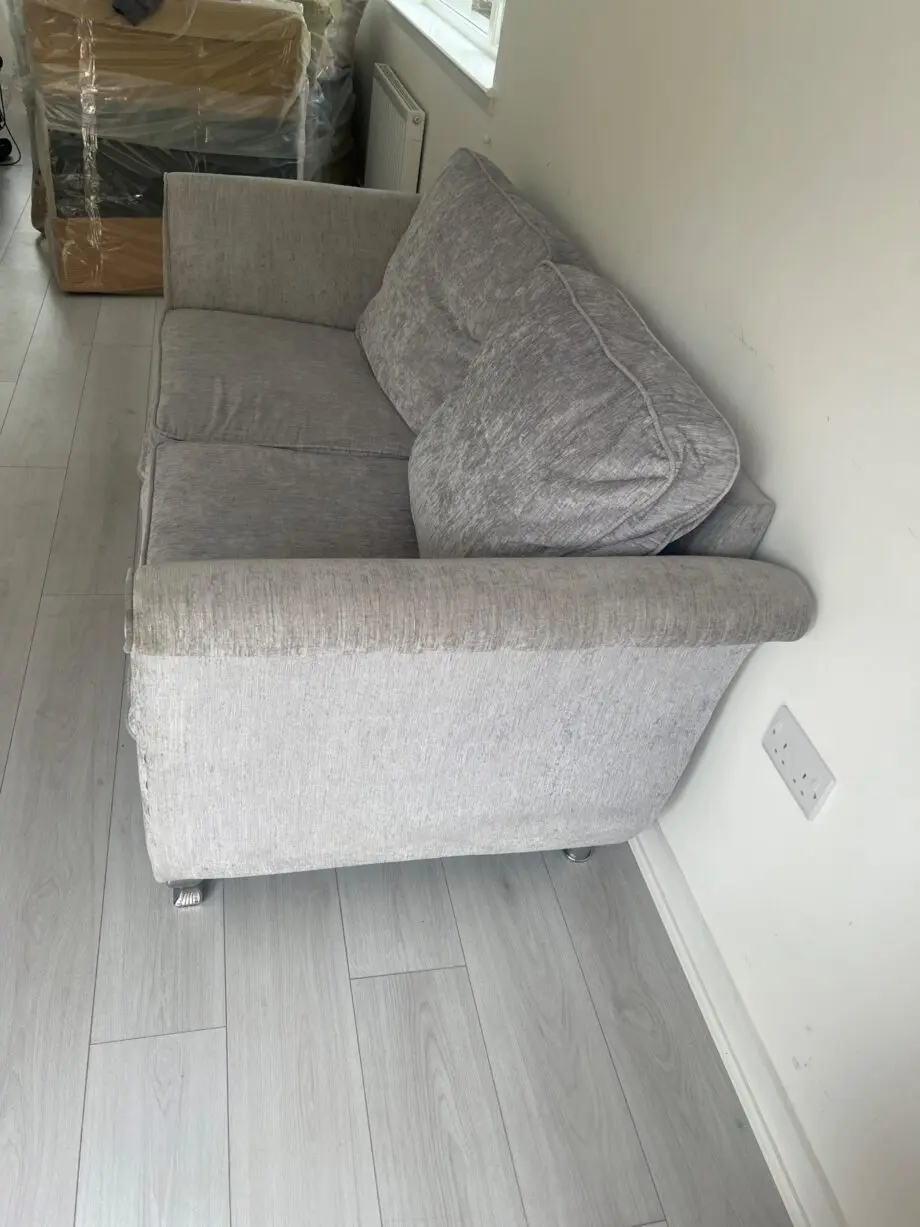 DFS grey 2 & 3 Seater Sofas
