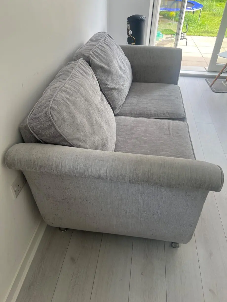 DFS grey 2 & 3 Seater Sofas