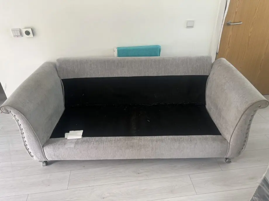 DFS grey 2 & 3 Seater Sofas