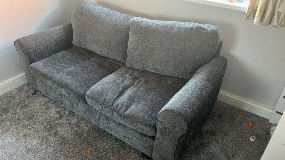 Tammy 2 Seater Fabric Sofa bed - Charcoal