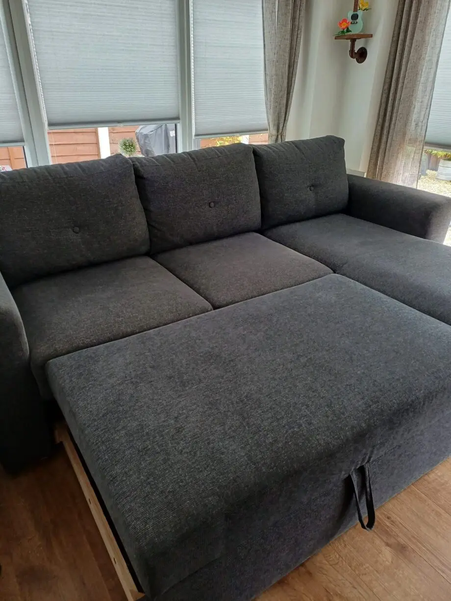 JYSK Vejlby sofa bed chaise longue