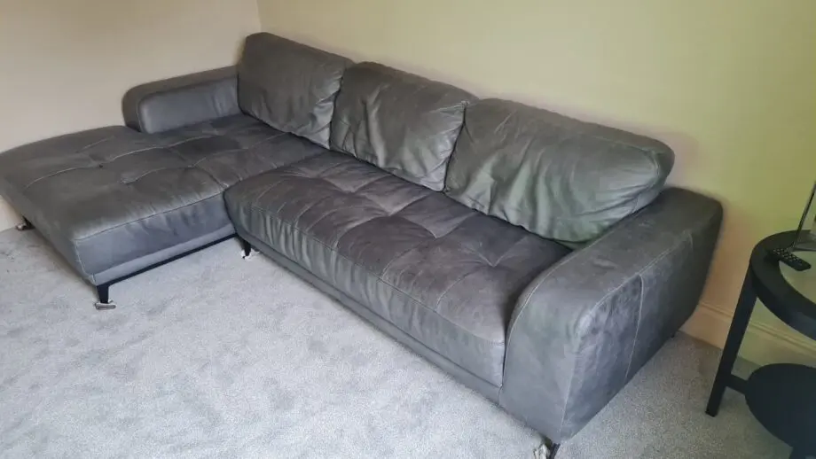 Made, Grey, left hand sofa