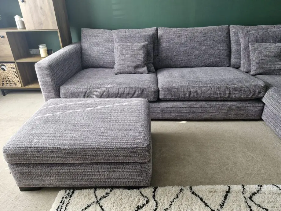 Sofa Workshop Dillon Grey Right Hand Chaise Sofa