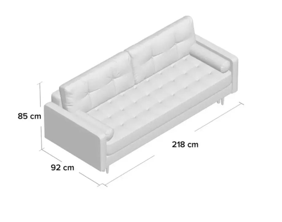 4 seat dark green velvet Sofa amd sofabed