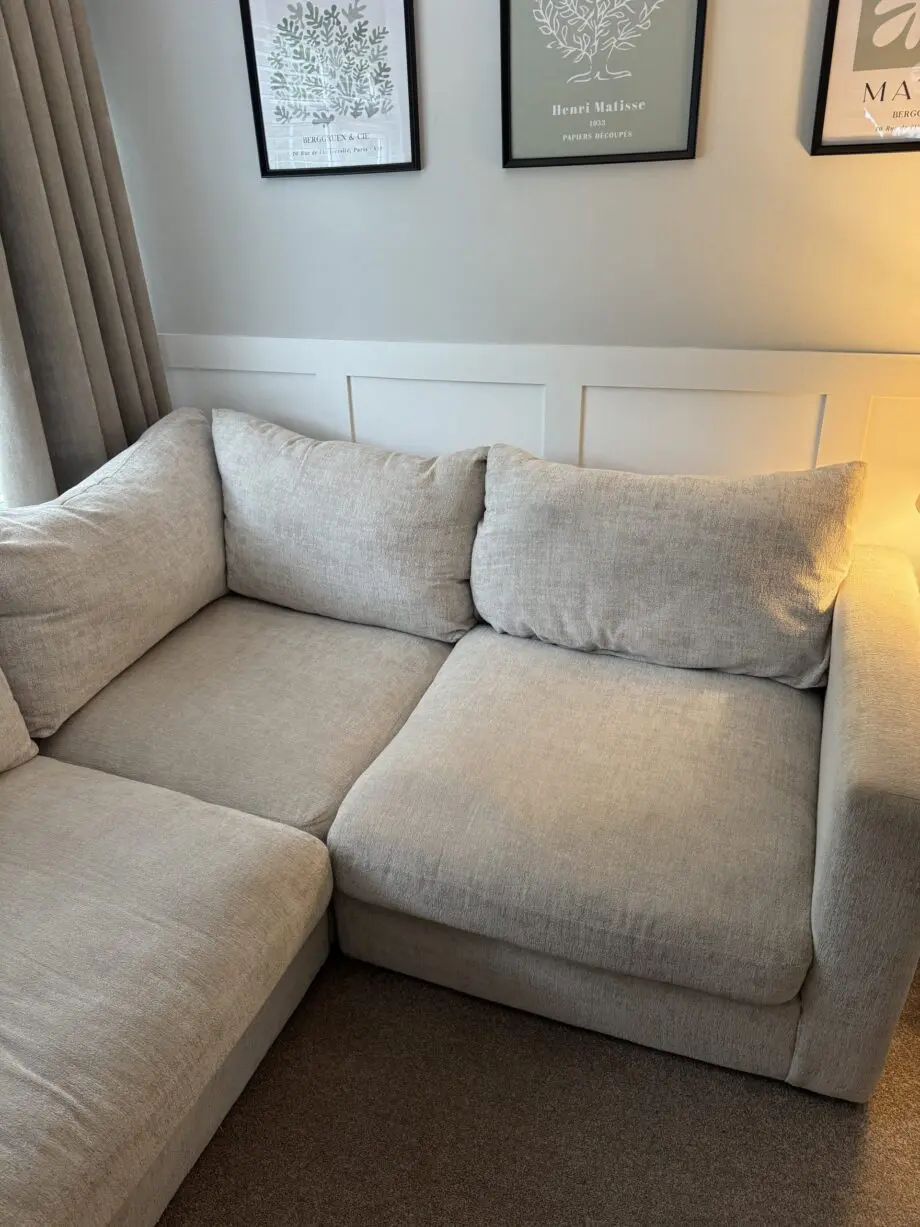 Oak Furniture Land Malvern Modular 4 Seat Corner Sofa