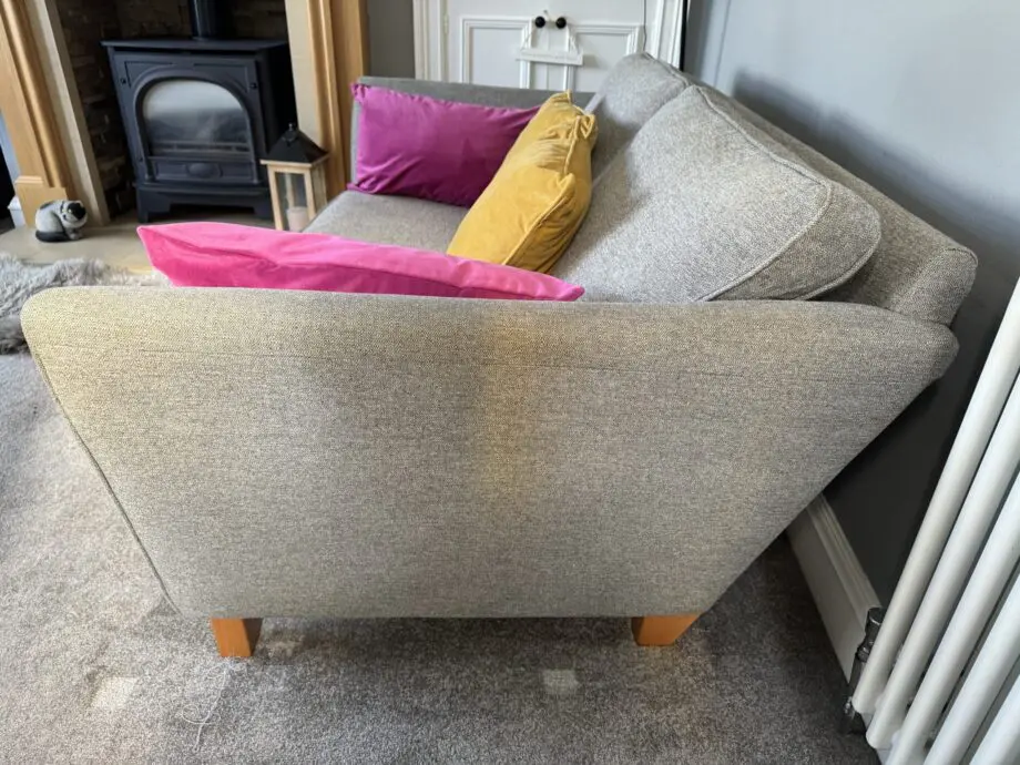 John Lewis matching Scandi style grey 2 seater sofa and 3 seater sofa (2 sofas)