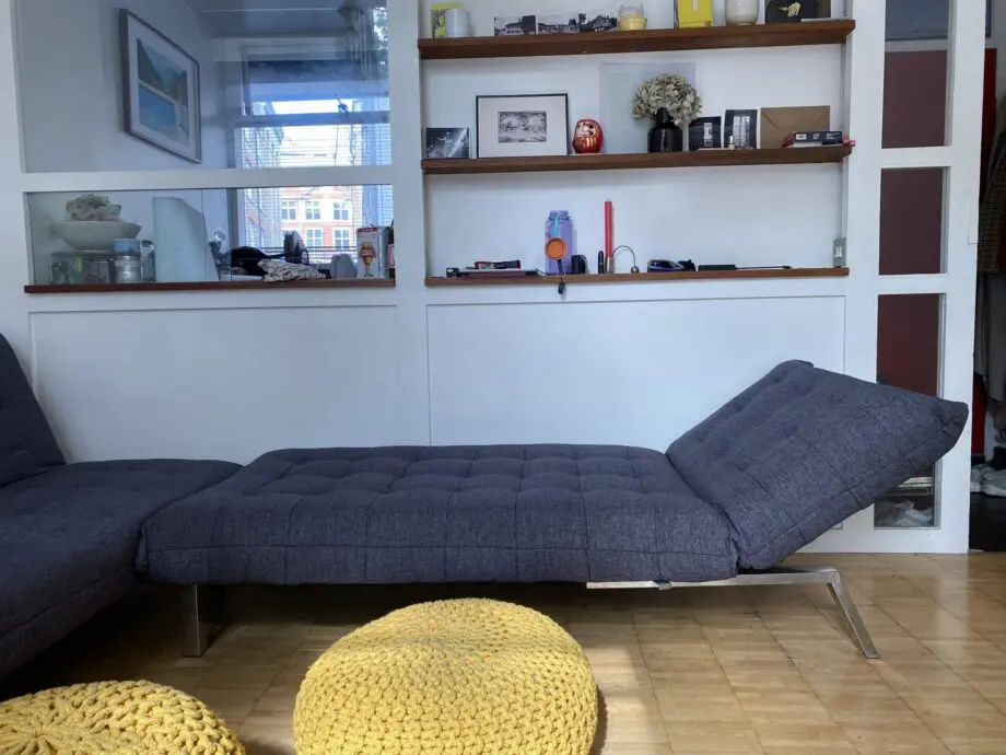 GREY FOLDABLE SOFAS