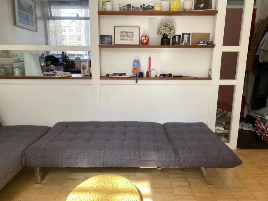 GREY FOLDABLE SOFAS