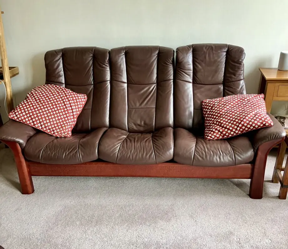 Stressless 3 seater sofa