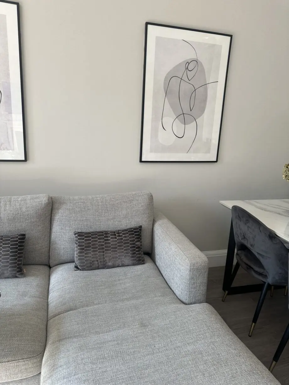 Dwell DFS Lugano Grey 4 Seater Chaise
