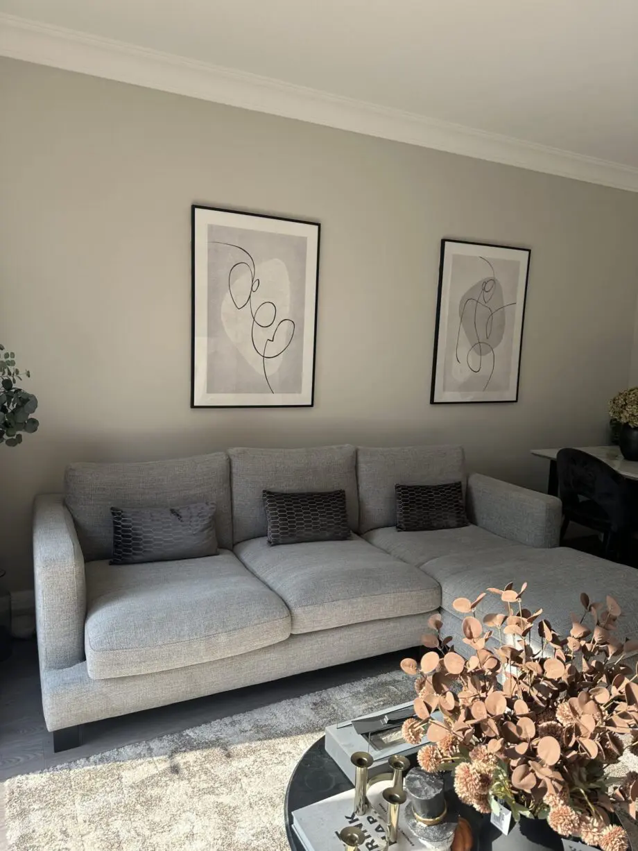 Dwell DFS Lugano Grey 4 Seater Chaise