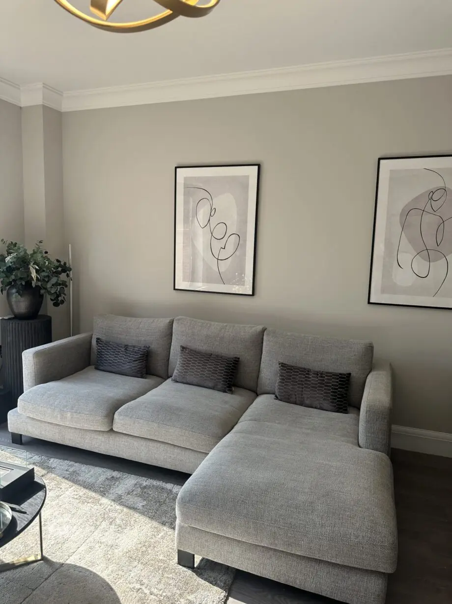 Dwell DFS Lugano Grey 4 Seater Chaise