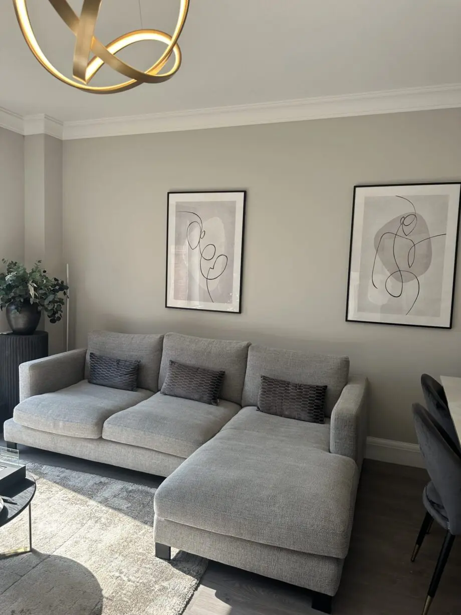 Dwell DFS Lugano Grey 4 Seater Chaise