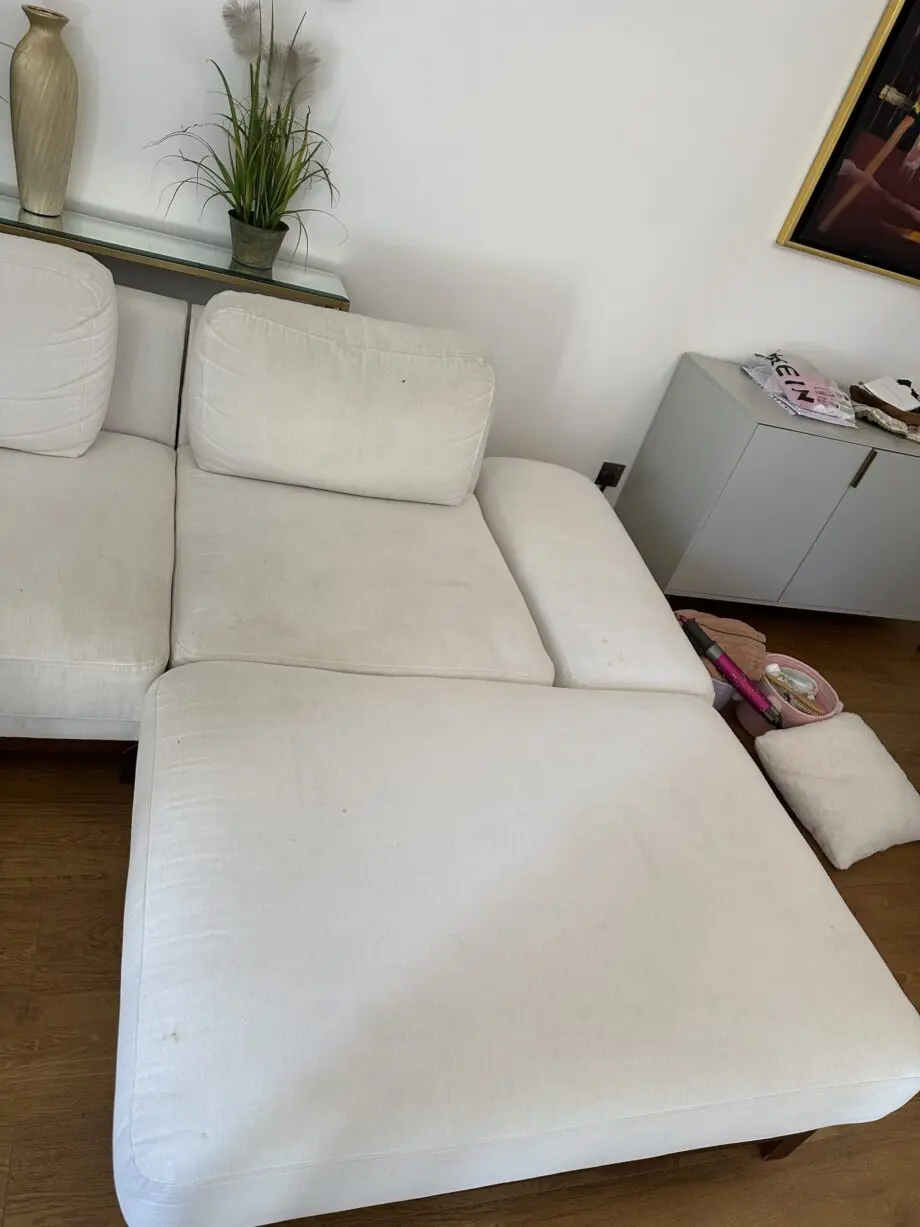 Msofas White Corner Sofa Bed