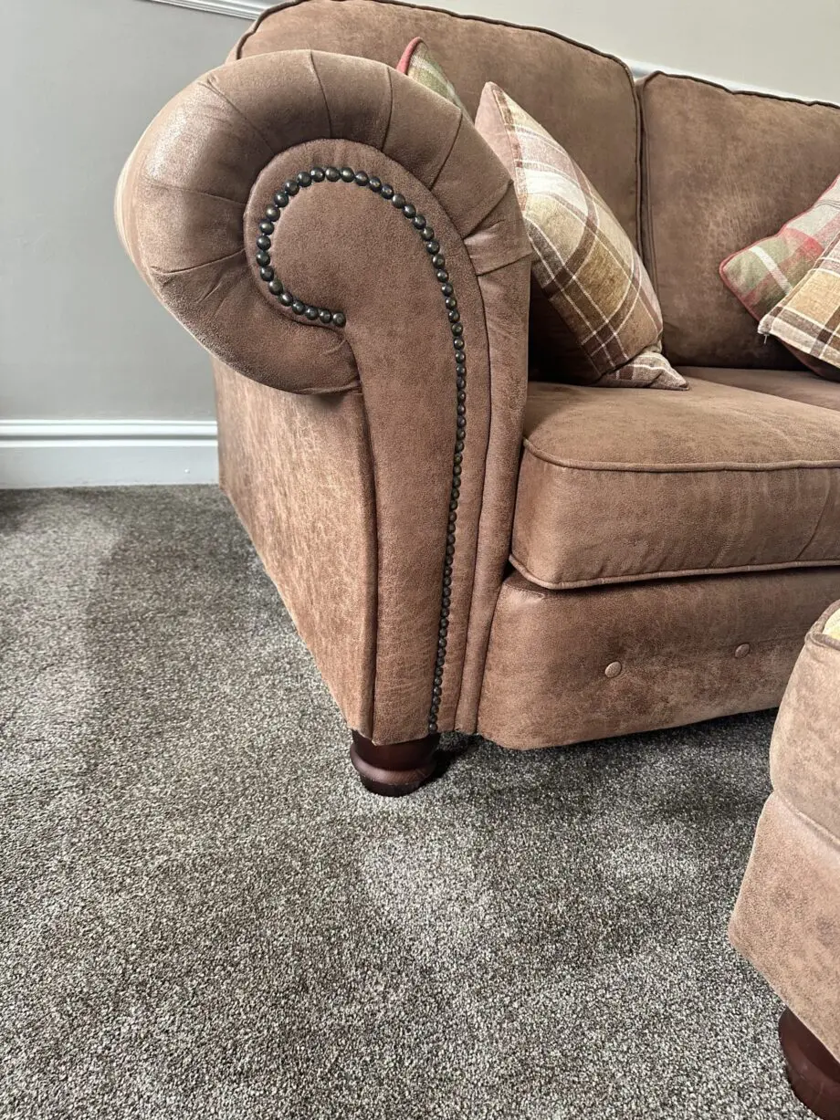 Beautiful SCS country heritage sofa with matching foot stool