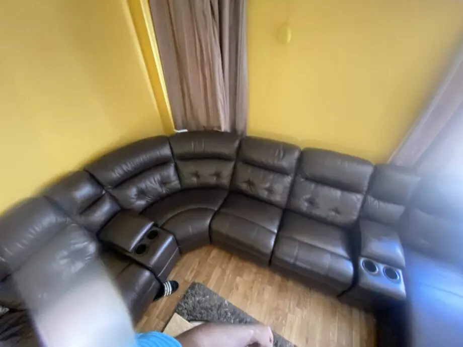La-Z-Boy Brown Large Leather Corner Sofa