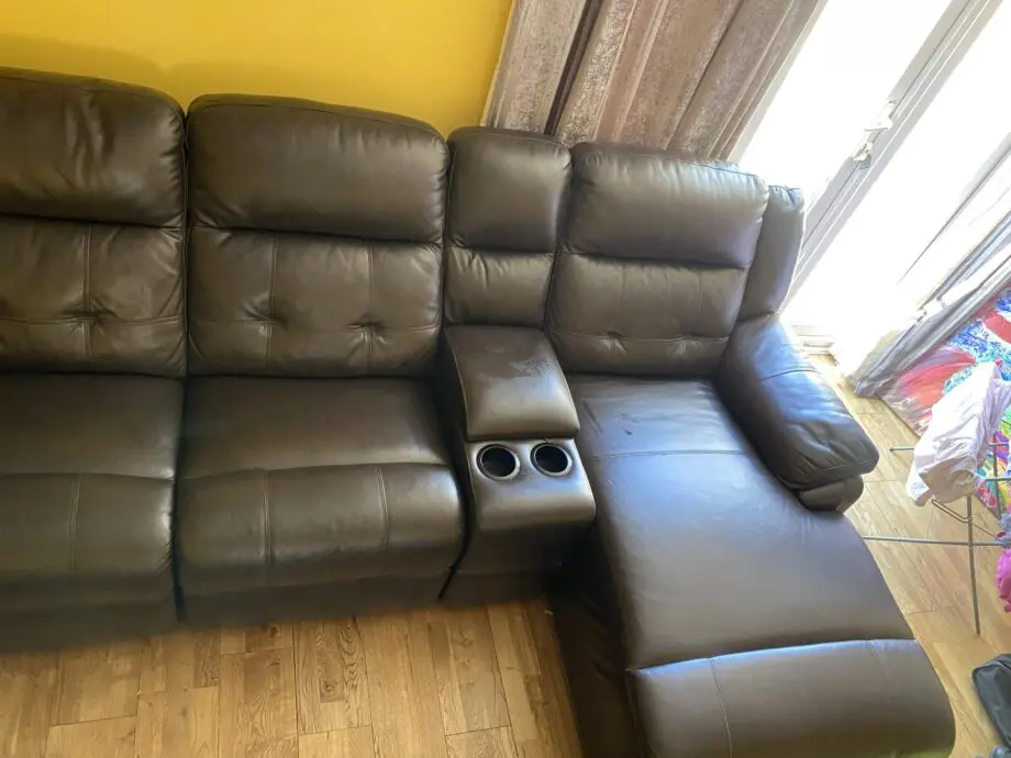 La-Z-Boy Brown Large Leather Corner Sofa