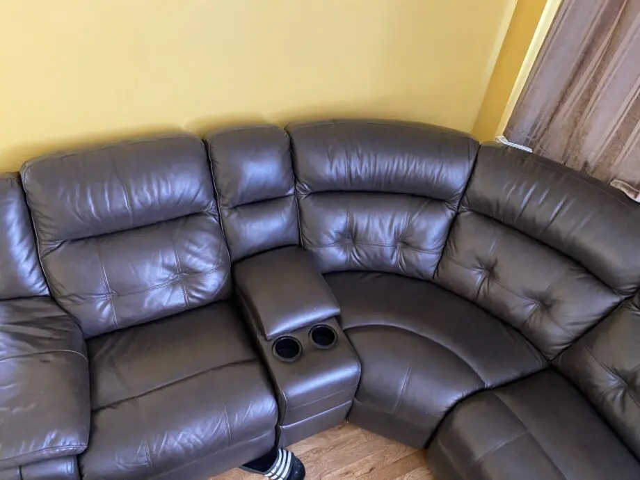 La-Z-Boy Brown Large Leather Corner Sofa