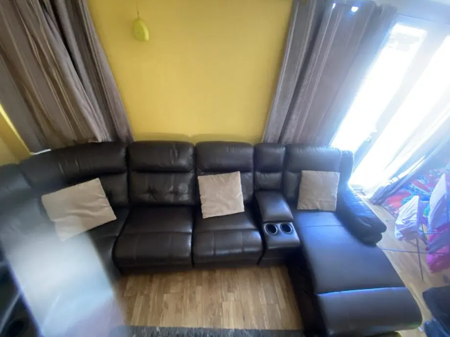 La-Z-Boy Brown Large Leather Corner Sofa
