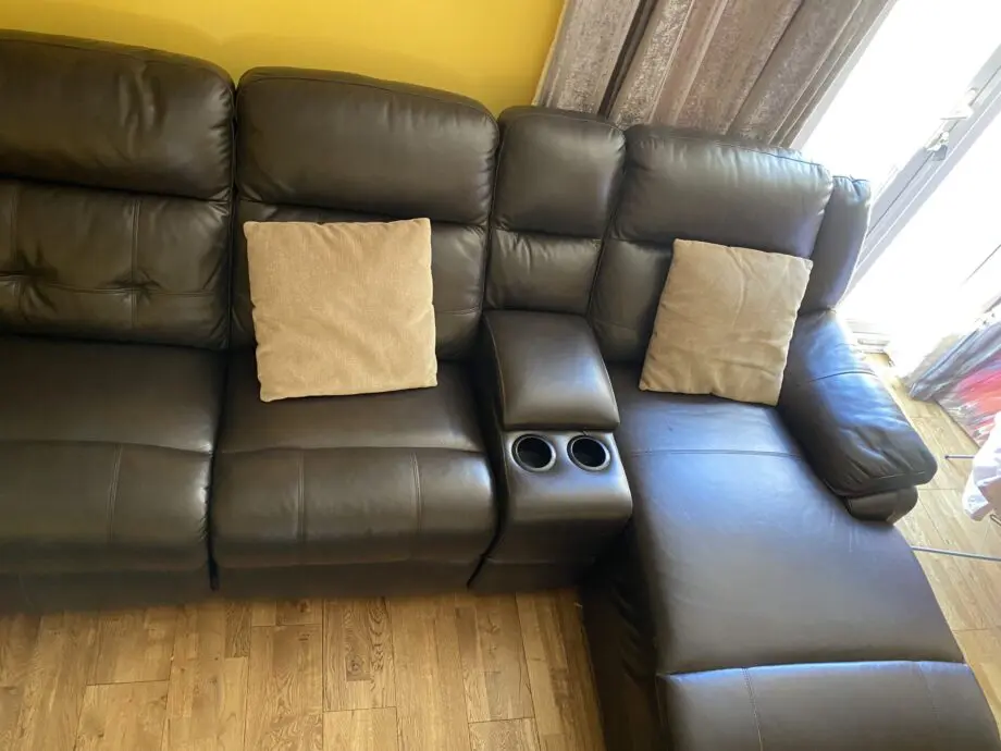 La-Z-Boy Brown Large Leather Corner Sofa
