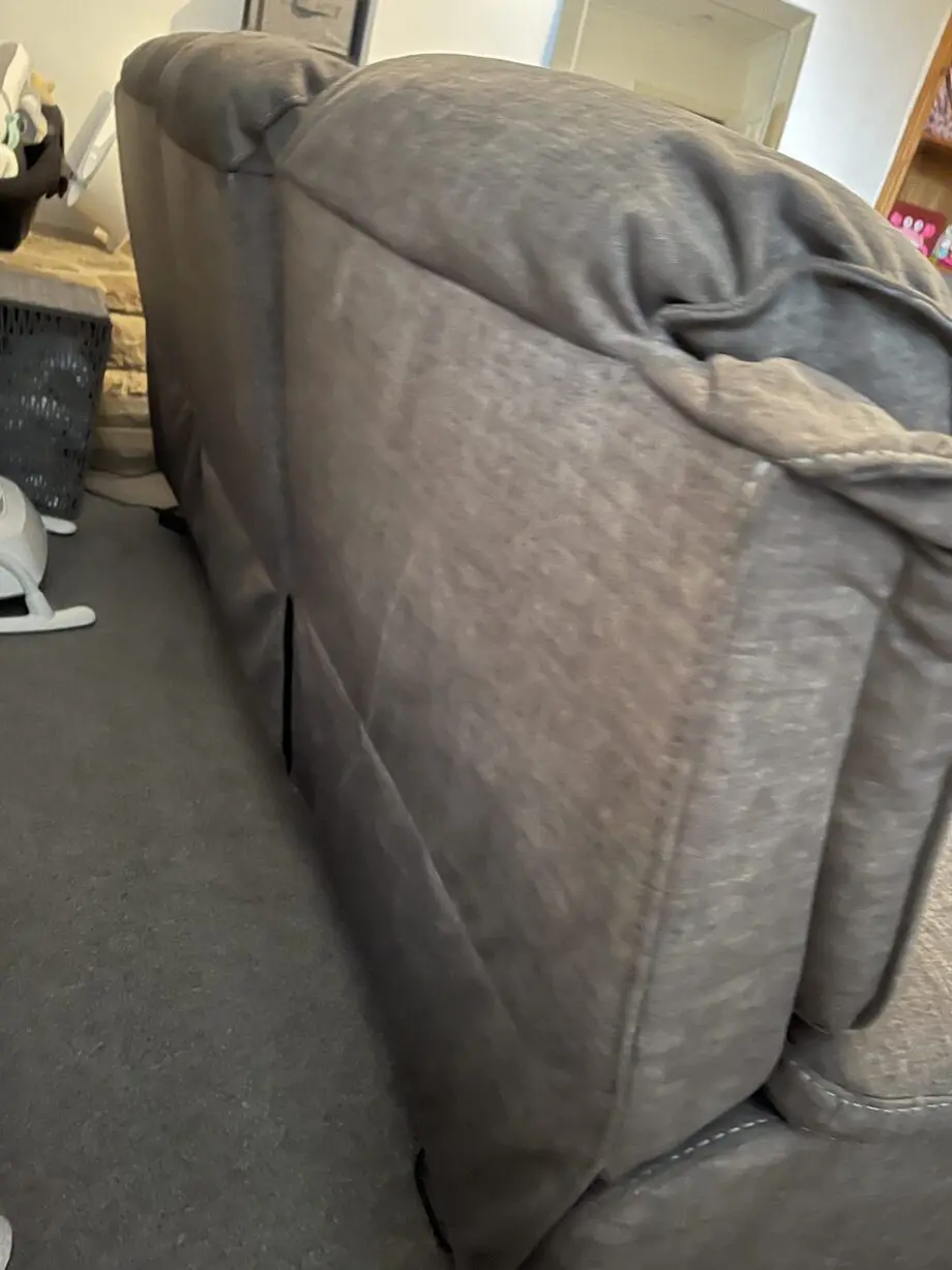 Grey NCF 3 and 2 seater power recliner