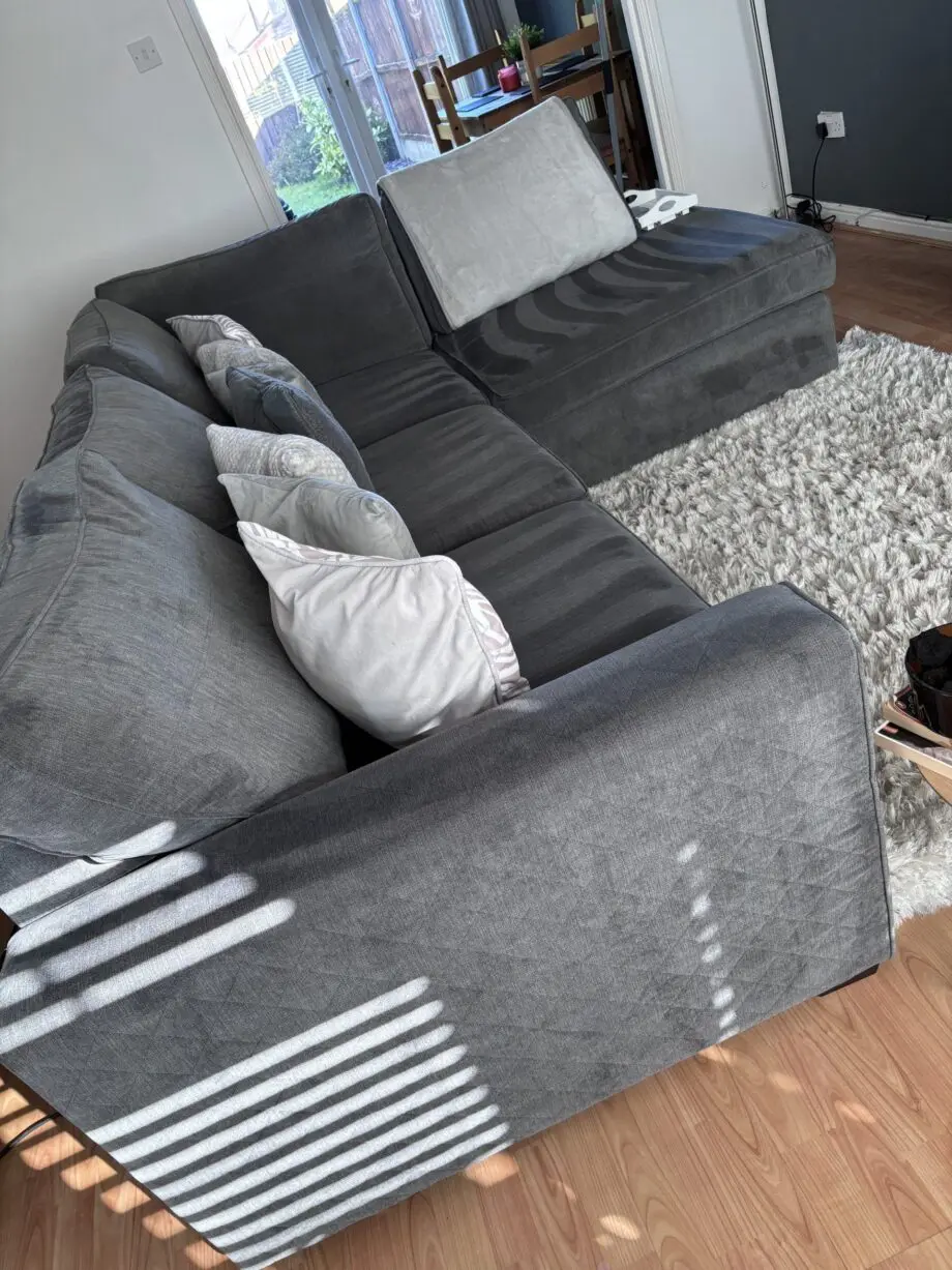 DFS Left sided corner sofa