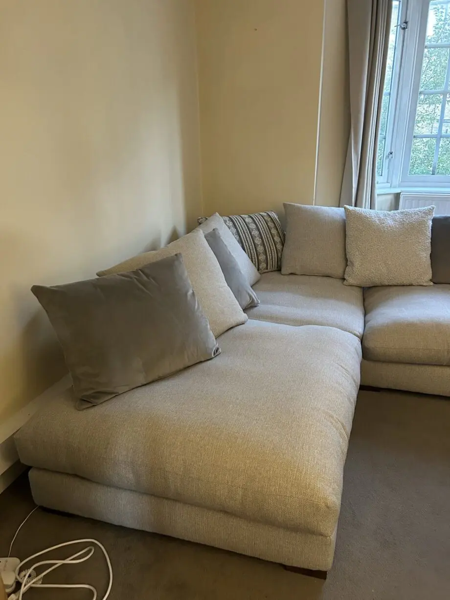 DFS Paignton pillow back corner sofa (3 parts)