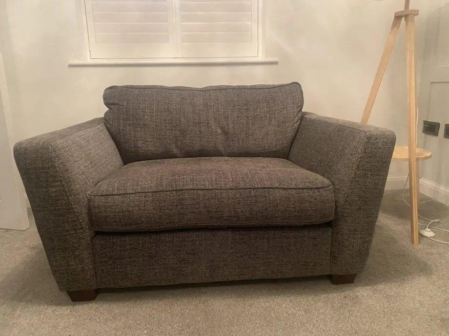 DFS - Sophia Cuddler Sofa in Steel Grey