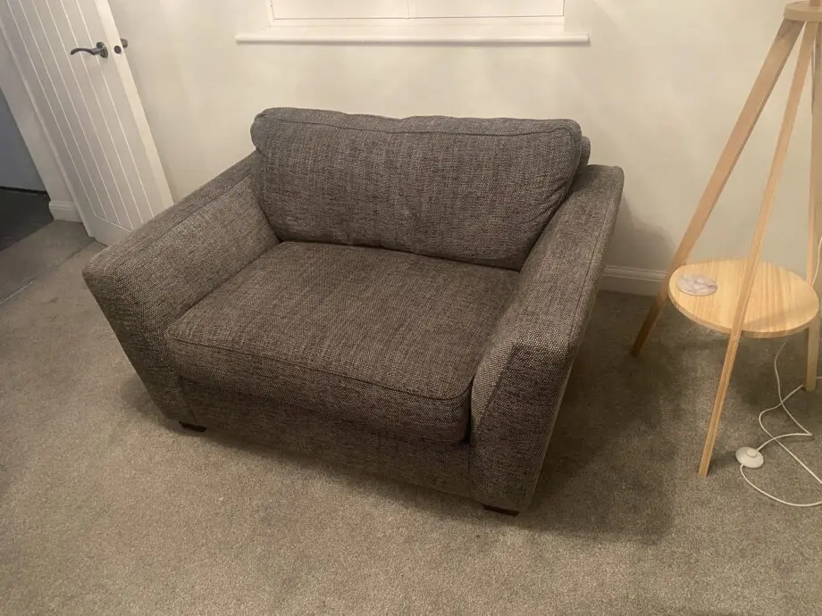 DFS - Sophia Cuddler Sofa in Steel Grey