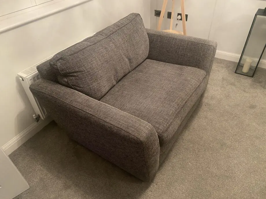 DFS - Sophia Cuddler Sofa in Steel Grey