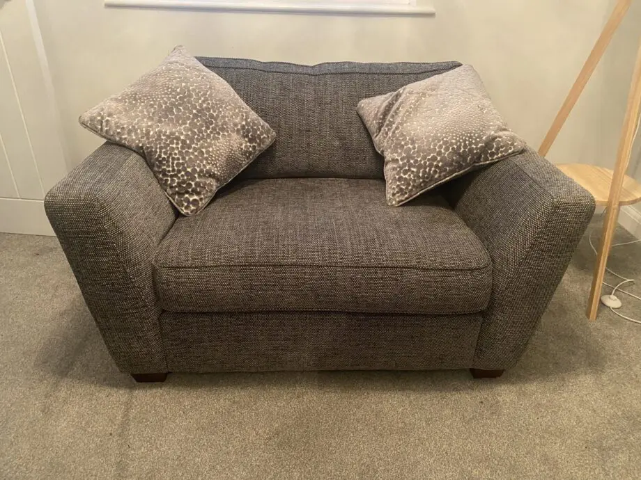 DFS - Sophia Cuddler Sofa in Steel Grey
