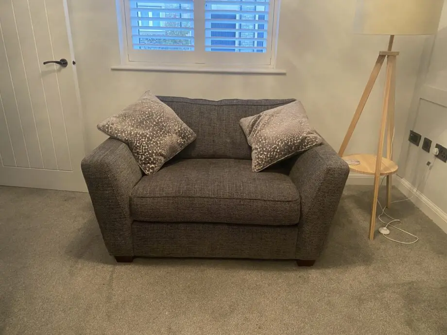 DFS - Sophia Cuddler Sofa in Steel Grey