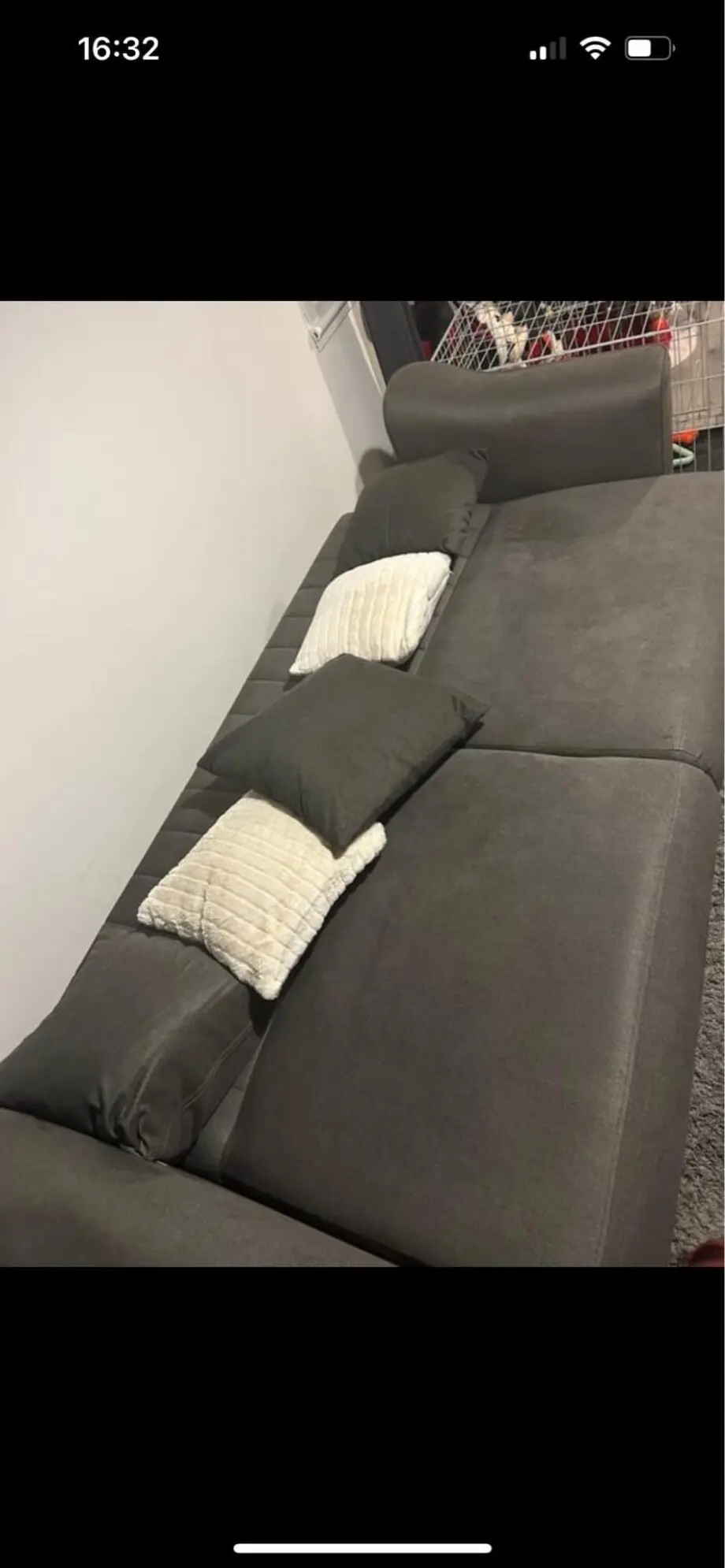 3 & 2 seater Grey