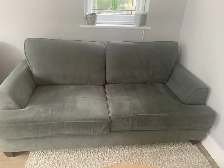 Sofah.co.uk Archie 3 seater sofa and footstool colour granite