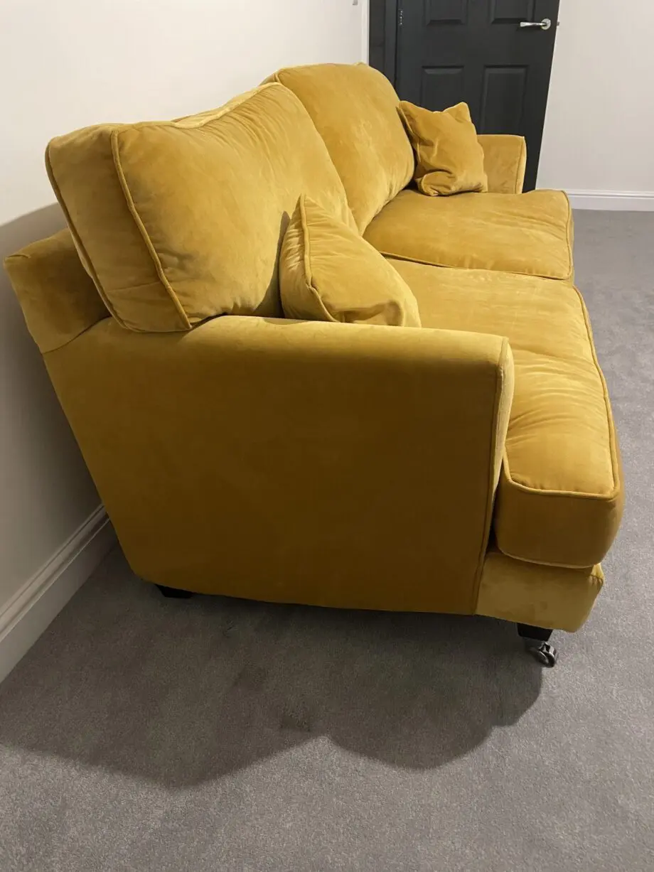 Sofa Workshop Florence 4 Seater Sofa in Dusky Mustard