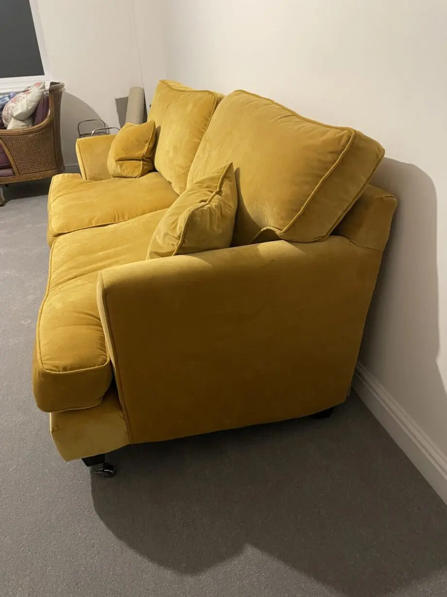 Sofa Workshop Florence 4 Seater Sofa in Dusky Mustard