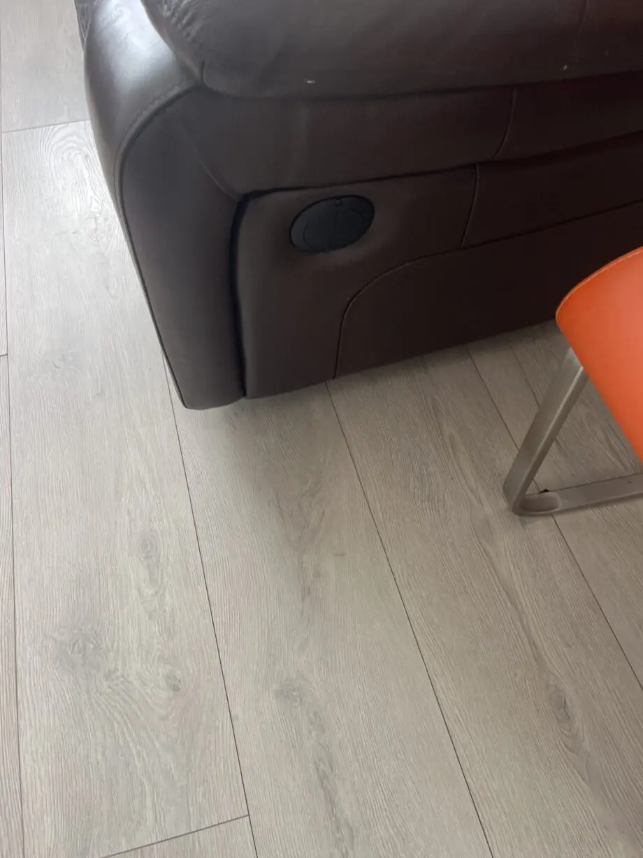 Brown leather reclining sofas