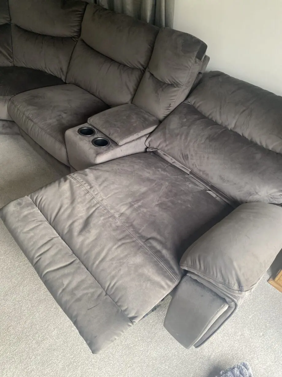 Lakeland Express,brown/grey…5 seat corner side with two Electric recliner