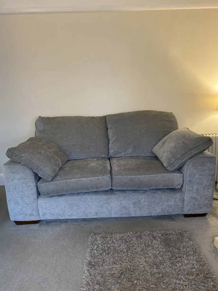 M and S silver grey 3 seater and 2 seater
