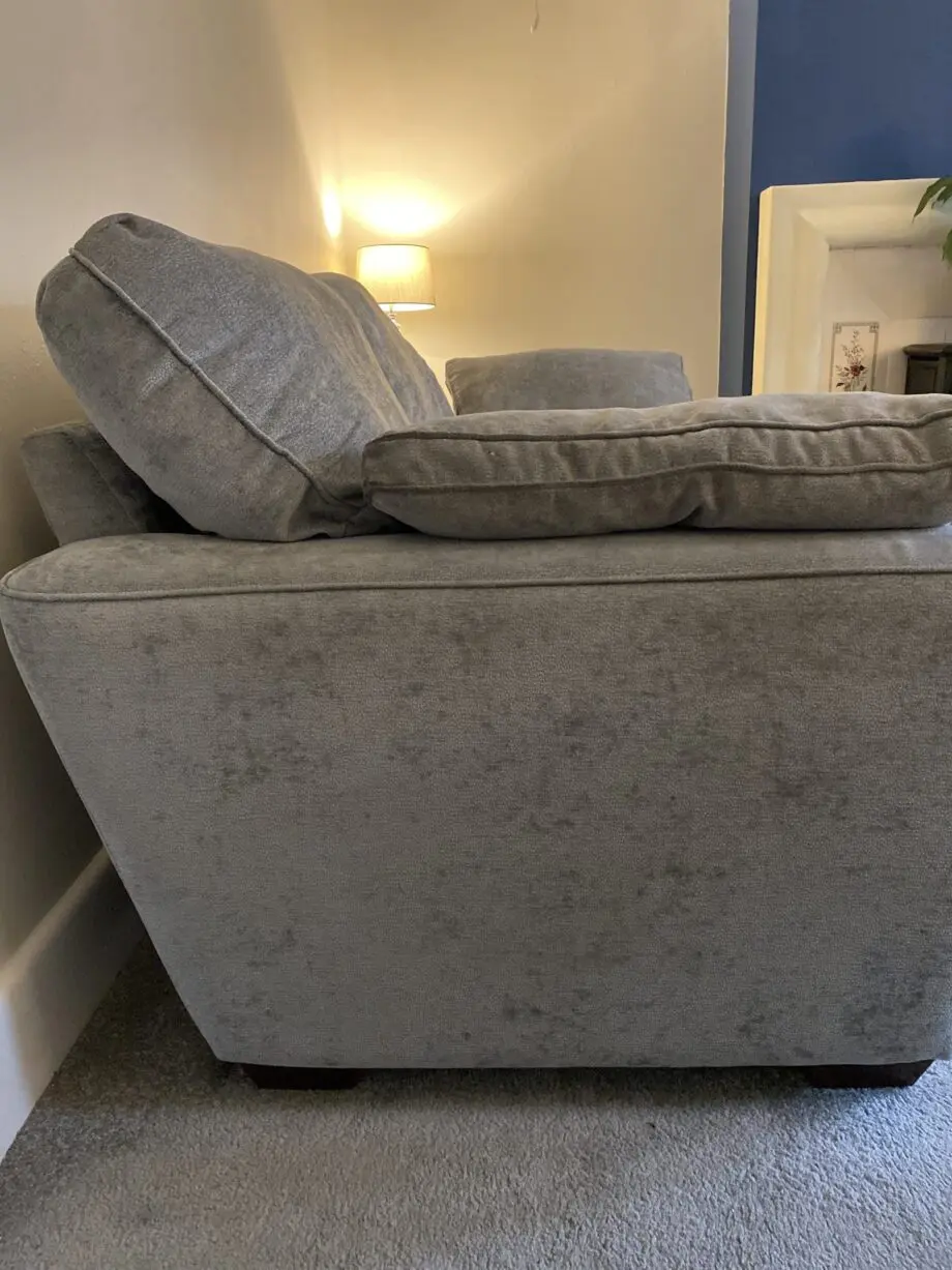 M and S silver grey 3 seater and 2 seater